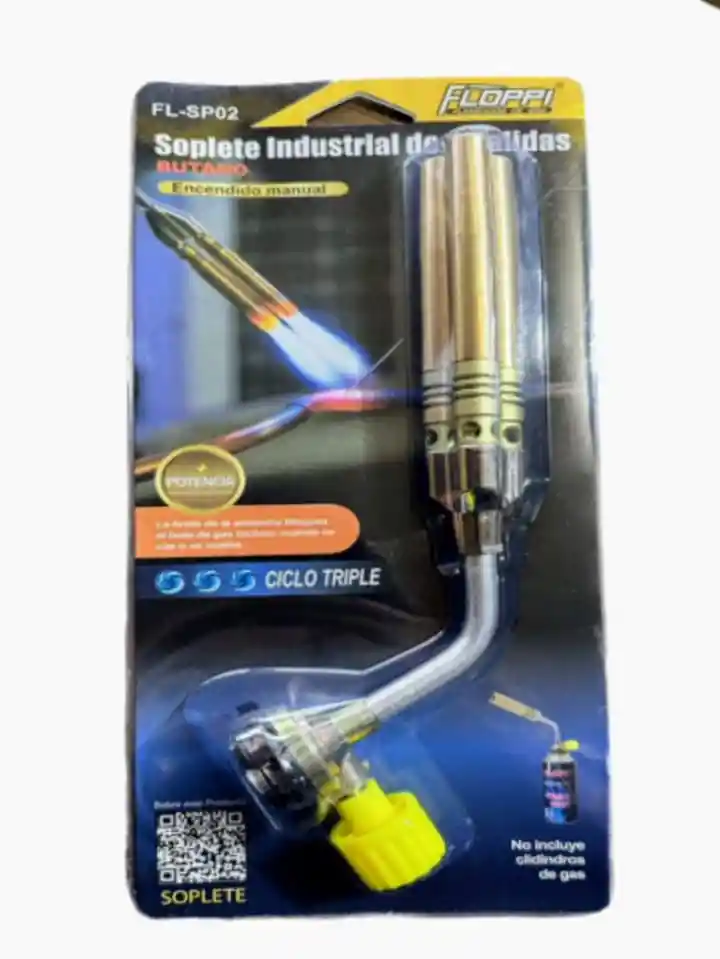 Antorcha Triple Salida Floppi Industrial Encendedor Fl-sp02