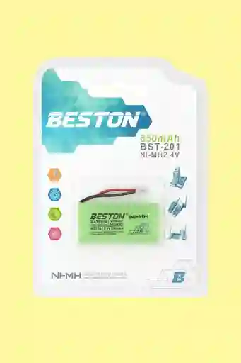 Pila Recargable Ni-mh 2.4v 650mah Beston Bst-201 Para Teléfonos Inalámbricos