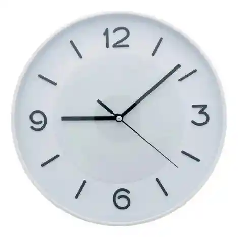Reloj Pared Redondo 30 Cm Moderno