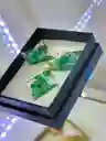 Juego De Resina Dije Grande Rombo