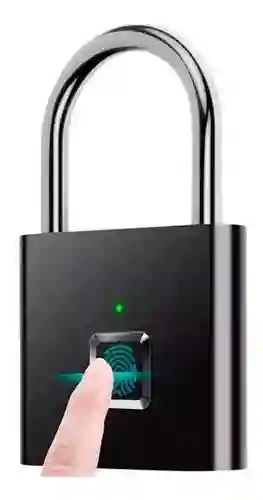 Candado De Seguridad Con Detector Huella