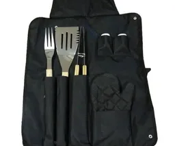 Utencilios Para Asado Con Delantal