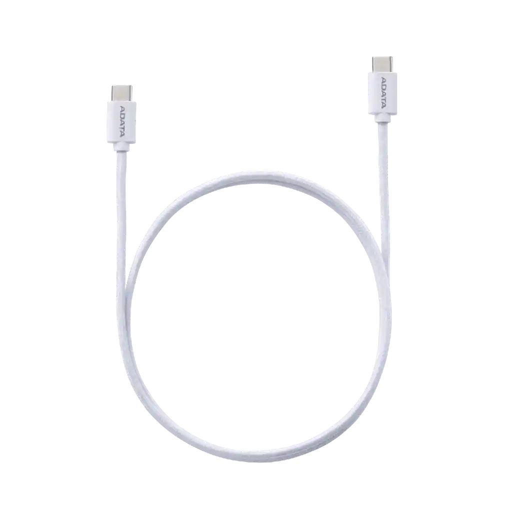 Cable Usb-c A Usb-c Adata 2 Mtr 100w Pd/qc Blanco