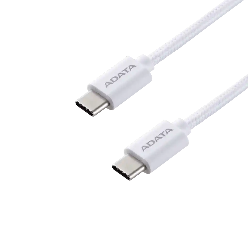 Cable Usb-c A Usb-c Adata 2 Mtr 100w Pd/qc Blanco