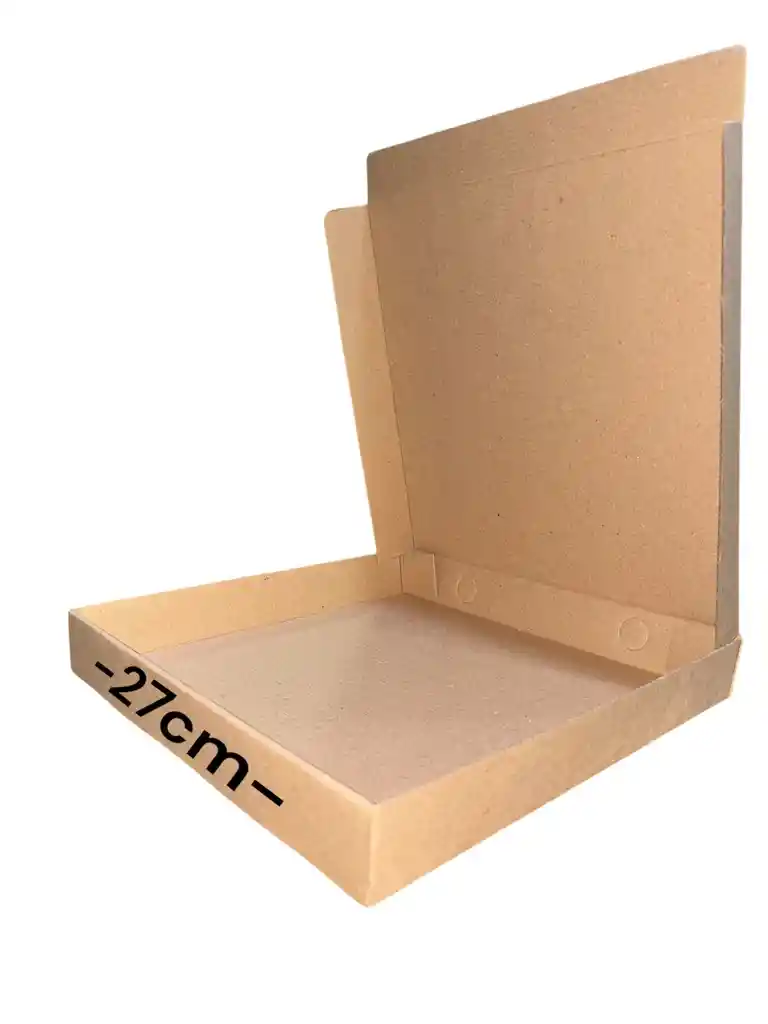 Caja De Pizza Microcorrugado 27x27x4