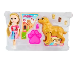 Muñeca Accesorios Mascota Mini Juguete Niñas Interactivo