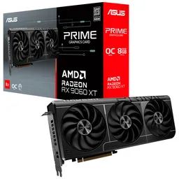 Tarjeta De Vídeo Asus Prime Amd Radeon Rx 9060 Xt Oc Gddr6 8gb