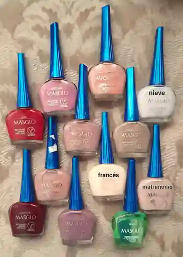 Esmaltes Masglo Tradicional– Color, Brillo Y Duración 💅