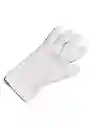 Guante Blanco De Tela Talla 4