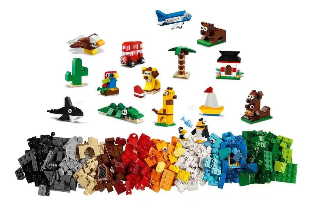 Lego Classic 11015 Alrededor Del Mundo Kit De Construcción