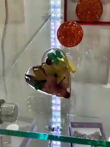Anillo Arte Resina Rectángulo