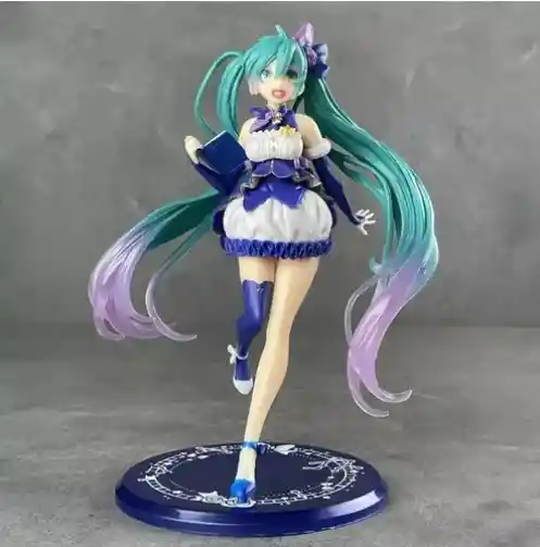 Figura Boneca Estátua Hatsune Miku 27cm