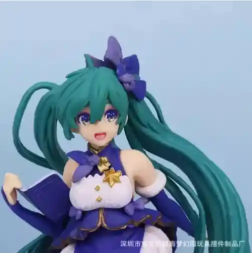 Figura Boneca Estátua Hatsune Miku 27cm