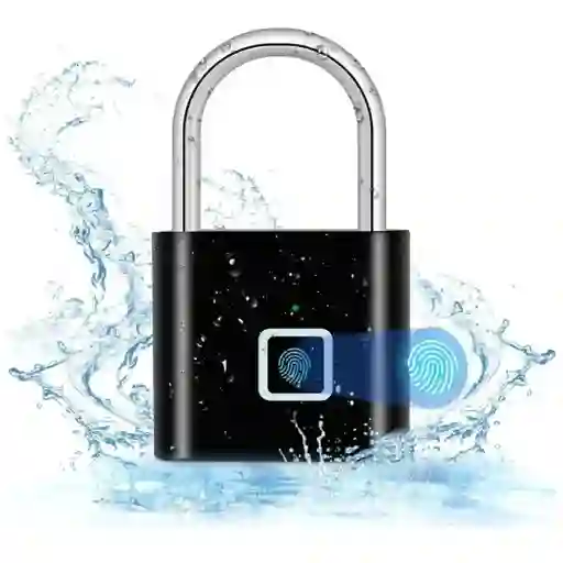 Candado De Seguridad Y Detector De Huellas