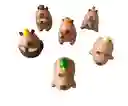 Colección Figura Capibara Chigüiro X6