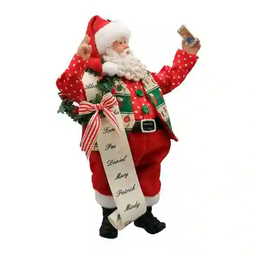 Santa Santini Selfie 105x28cm Rojo Plastico