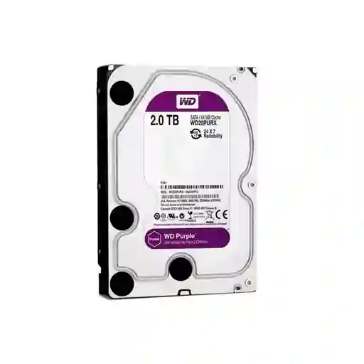 Disco Duro Pc 2tb (wd20purz) Purpura