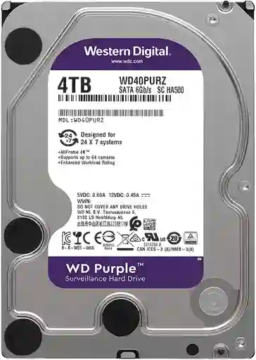 Disco Duro Pc 4tb Wd Purpura