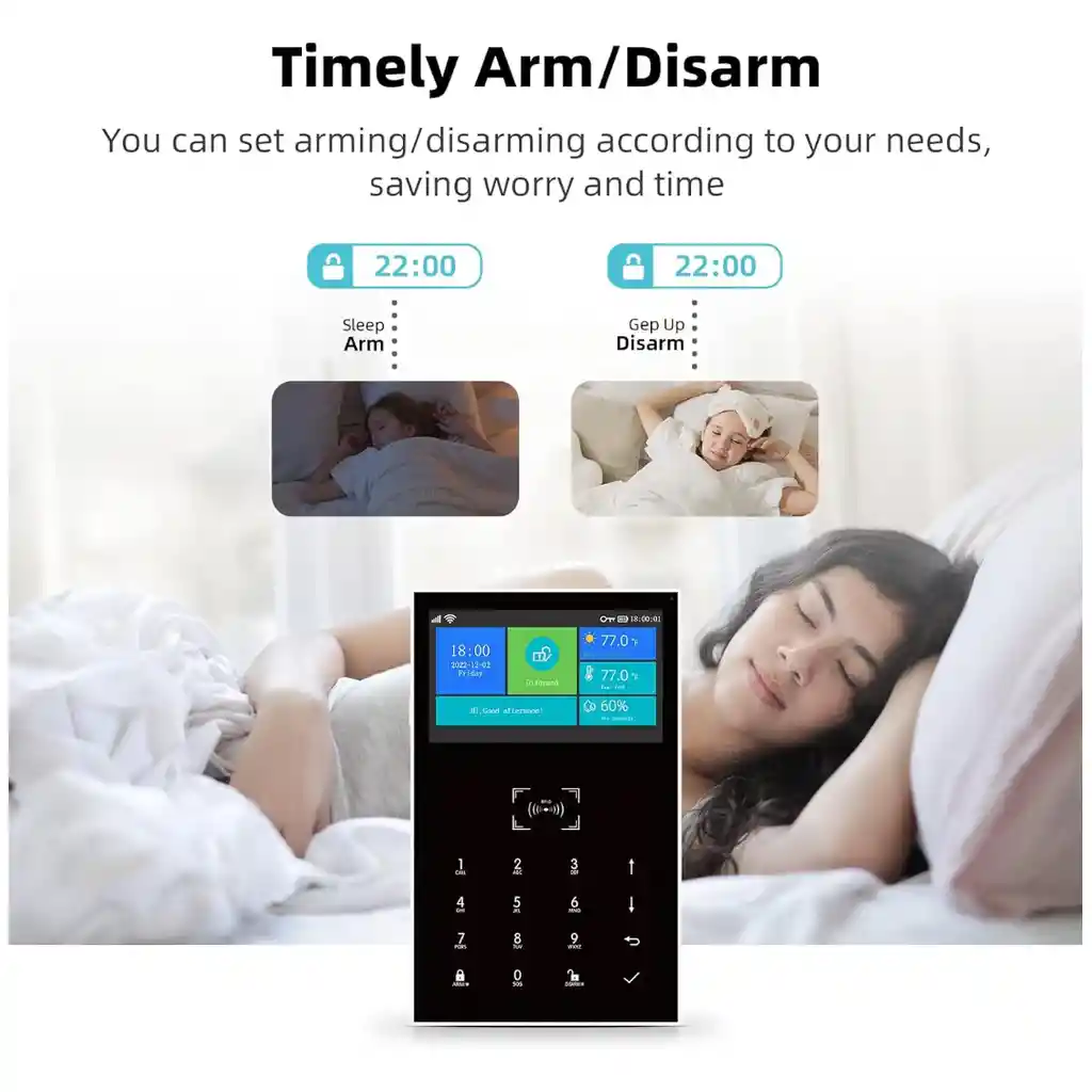 Alarma De Seguridad Pg109 4g Wifi