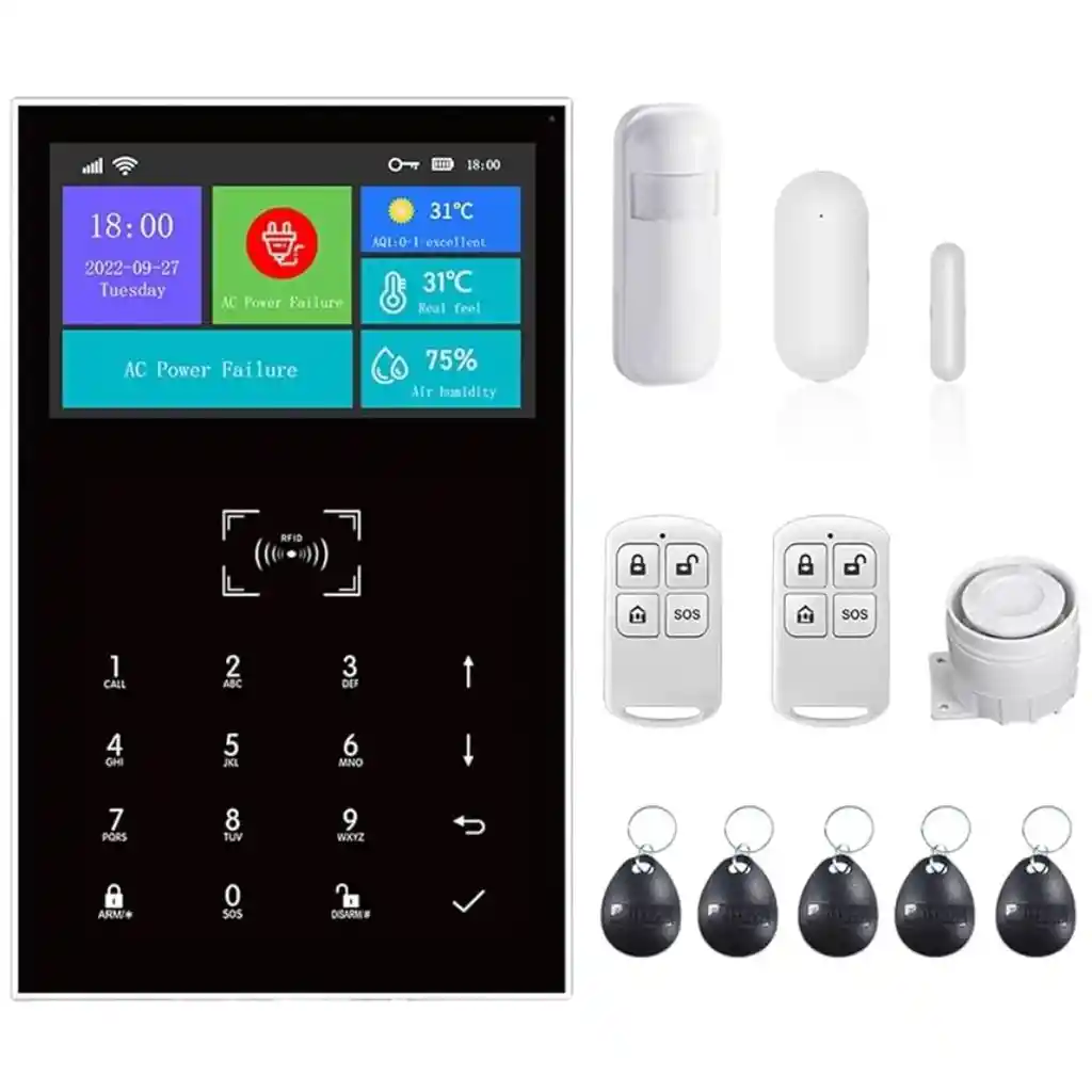 Alarma De Seguridad Pg109 4g Wifi