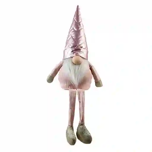 Muneco Santini Gnomo 11x53cm Rose Gold Poliester
