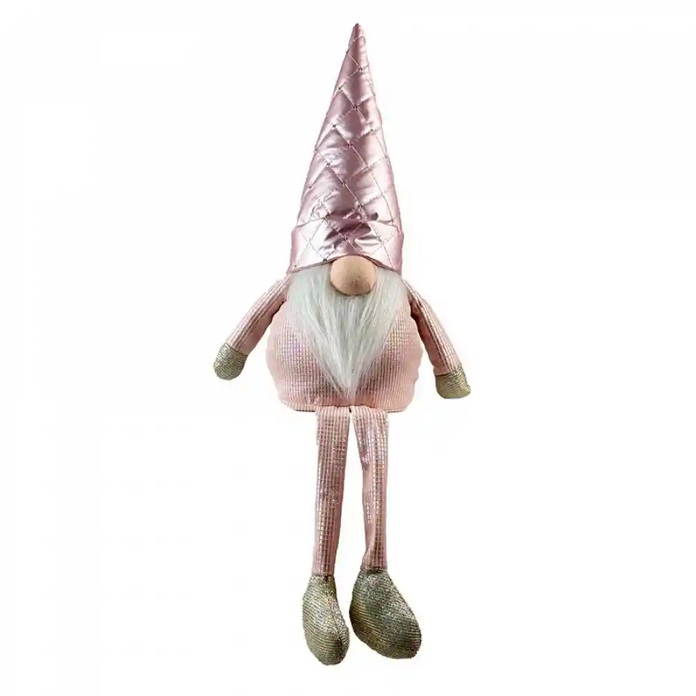 Muneco Santini Gnomo 11x53cm Rose Gold Poliester