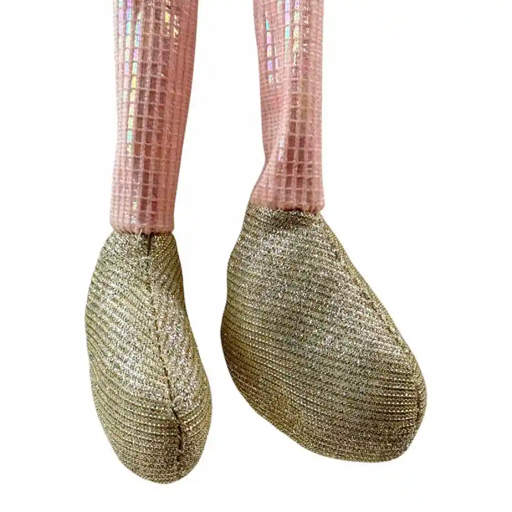 Muneco Santini Gnomo 11x53cm Rose Gold Poliester