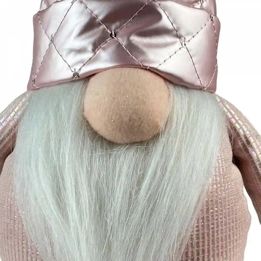 Muneco Santini Gnomo 11x53cm Rose Gold Poliester
