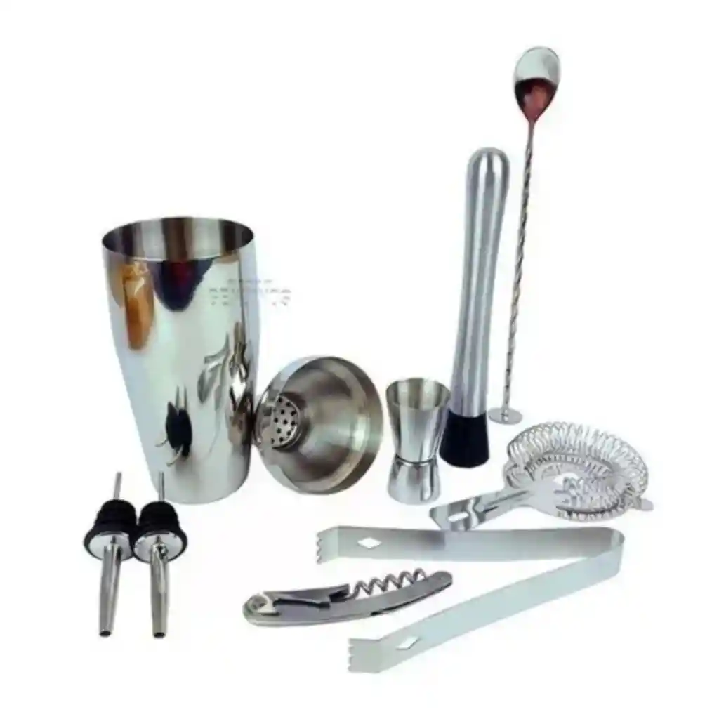 Coctelera Profesional Barman Kit, 550 Ml, Acero Inoxidable