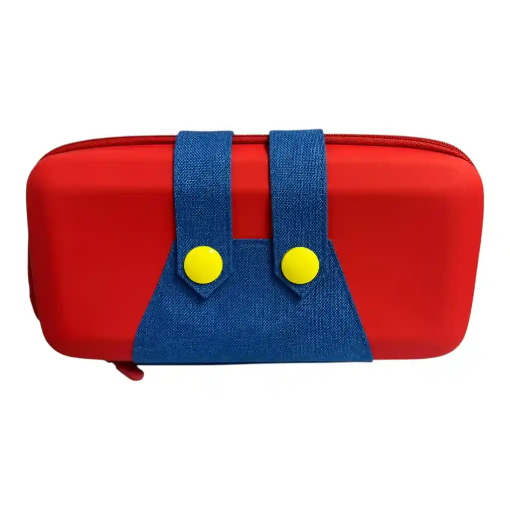 Estuche Maletin Overol Mario Viajero Compatible Switch/ Oled