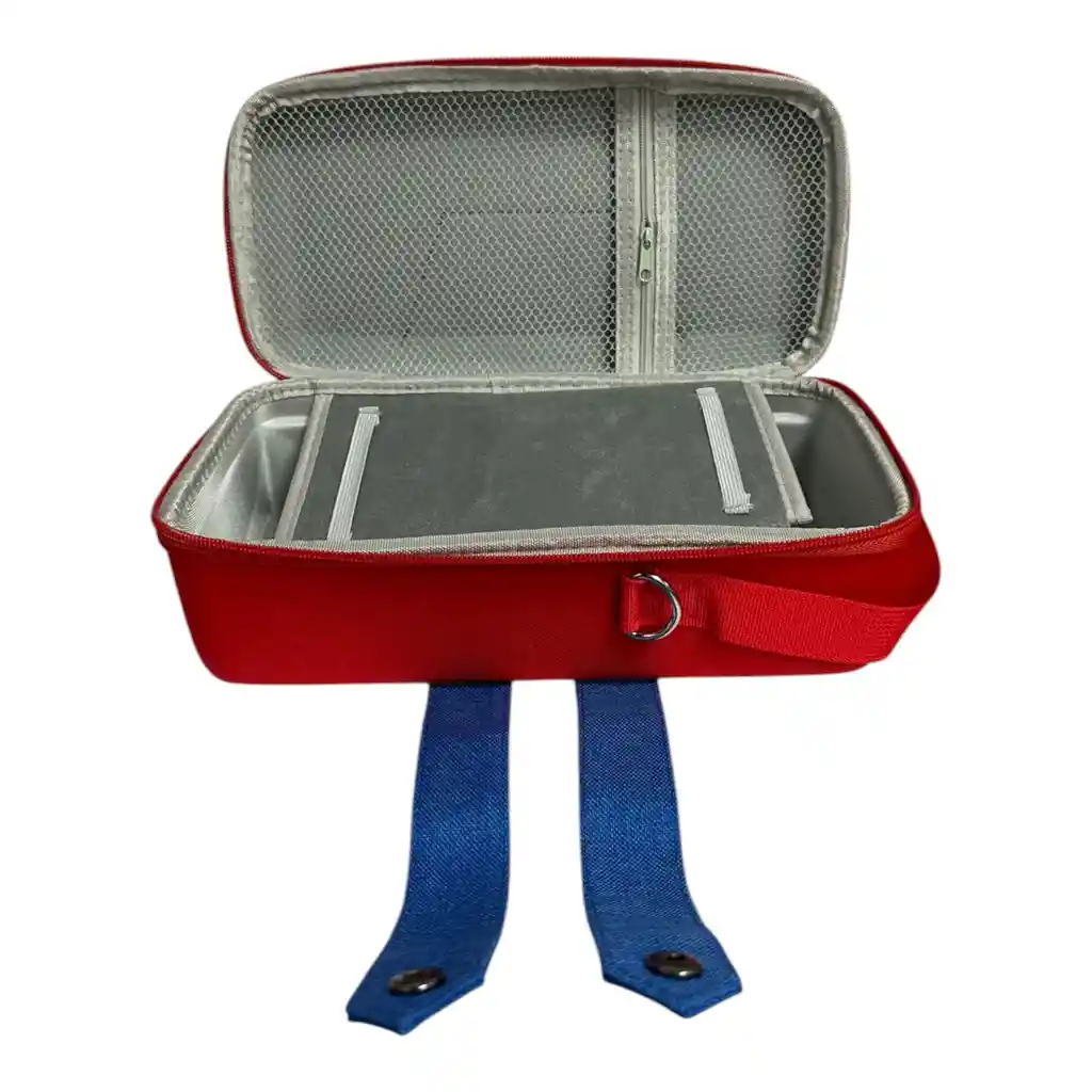 Estuche Maletin Overol Mario Viajero Compatible Switch/ Oled