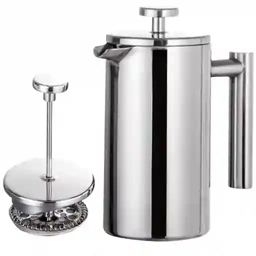 Prensa Cafetera Acero Inoxidable 600ml
