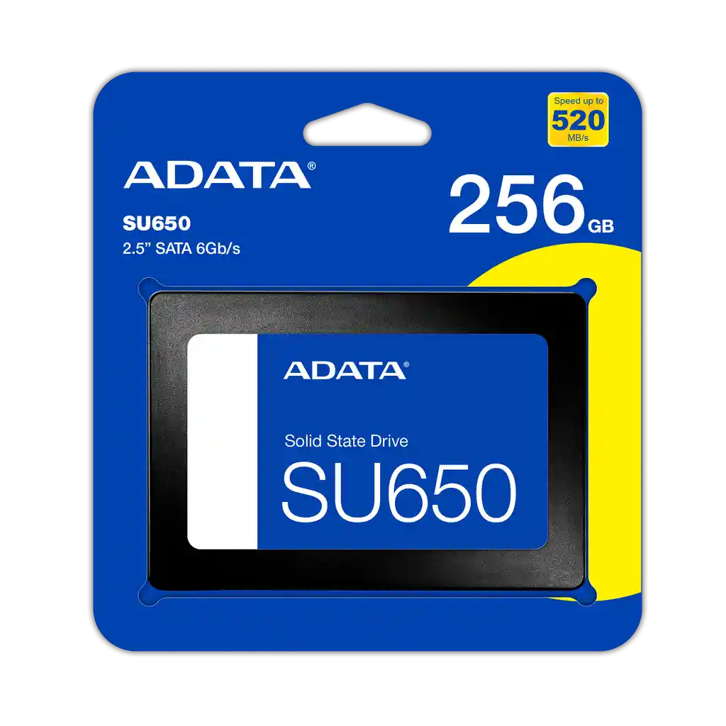 Disco Ssd 256gb Adata Su650