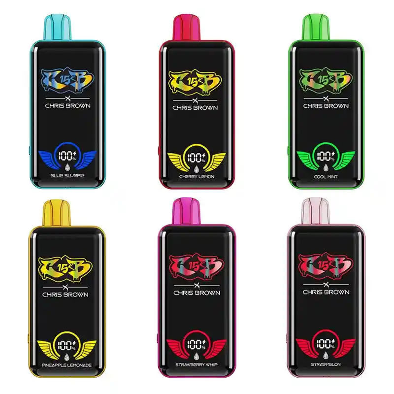 Vaporizador Desechable Chris Brown 15.000puff Cereza Limón