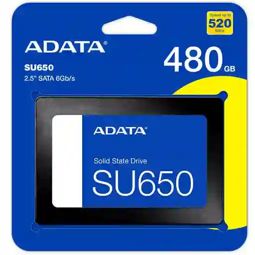 Disco Ssd 480gb Adata Su650