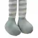 Muneco Santini Gnomo 11x53cm Plateado Poliester