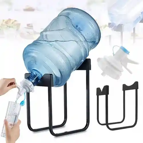 Dispensador P/garrafón, Porta Garrafón Metálico+válvula
