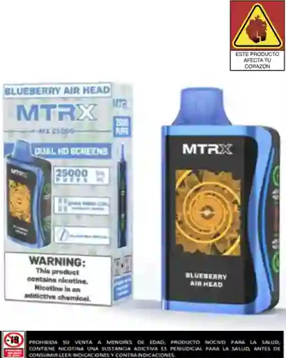 Vape Mtrx Blueberry Airhead 25.000 Puffs