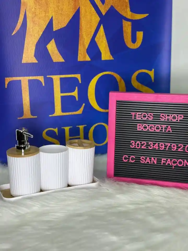 Set Organizador De Baño