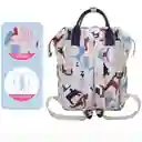 Pañalera Multifuncional Tipo Morral Bolso Bebe Mochila Estampada