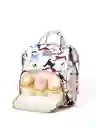 Pañalera Multifuncional Tipo Morral Bolso Bebe Mochila Estampada