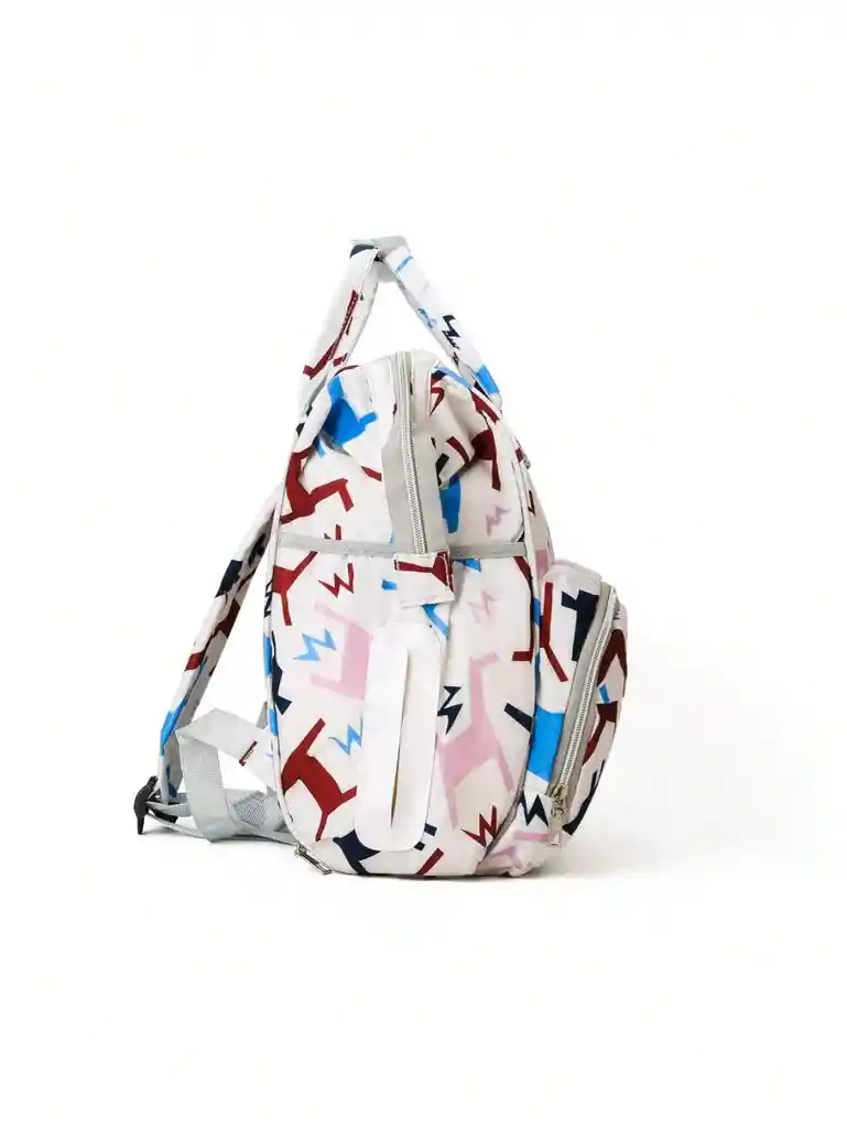 Pañalera Multifuncional Tipo Morral Bolso Bebe Mochila Estampada