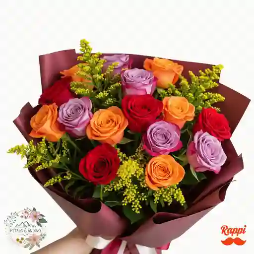 Rosas Arcoíris De Amor