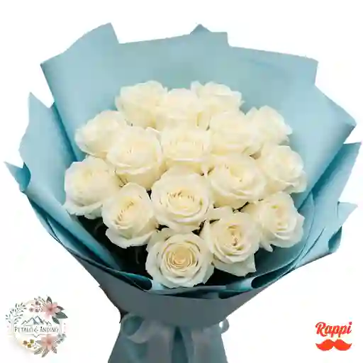 Rosas Blancas Pura Elegancia X12