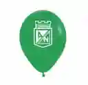 Globos O Bombas Del Nacional Verde Y Blanco (patrones Mixtos) R12 X 12
