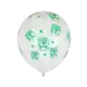 Globos O Bombas Del Nacional Verde Y Blanco (patrones Mixtos) R12 X 12
