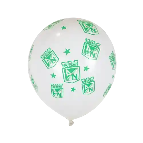 Globos O Bombas Del Nacional Verde Y Blanco (patrones Mixtos) R12 X 12