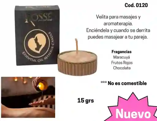 🔥 Rosse – Vela Para Masajes Y Aromaterapia 15 G