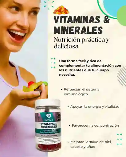 Gomas De Vitaminas Y Minerales