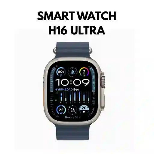 Reloj Inteligente Hello H16 Ultra Con Pantalla Hd Y Funciones Avanzadas